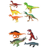 Power Joy Animal Worldz Dinosaur 6inch - 4Pcs (Style & Color May Vary)