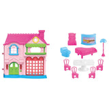 Power Joy Playhome Happy Family Dollhouse Set- Assorted