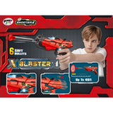 Power Joy Shooterz X Blaster 4 Gun With Lights And 6 Foam Bullets - 1 Pc (Color May Vary)