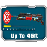 Power Joy Shooterz X Blaster 5 With Lights And 10 Foam Bullets (Color May Vary)