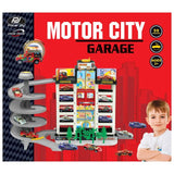 Power Joy Vroom Vroom Motor City Garage with 4 Cars