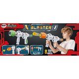 Power Joy Shooterz X Blaster 7 Gun With Foam Ball 8Pcs Set (Color May Vary)