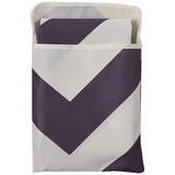 Prince Lionheart Multi-Use Catchall Floor Mat - Chevron Grey & White