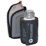 Prince Lionheart Reusable On-The-Go Bottle Warmer - 2 Pk - Bottle Bag: Grey
  Warmer Pad: Black