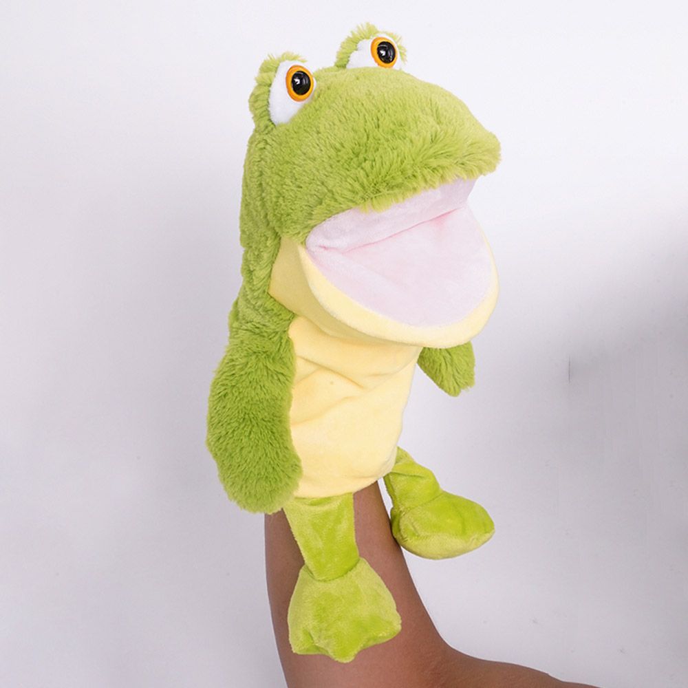 pugs-at-play-battery-operated-puppet-frog-14inch-green-9