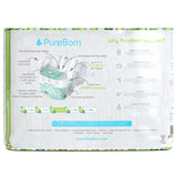 PureBorn Organic Bamboo Ultra Soft (5.5 - 8 kg) Nappies Size 3 Cloud Print - 28 Pcs