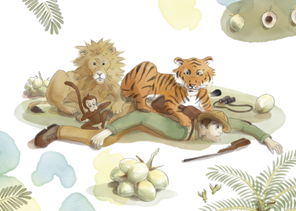 The Crush Series Monkey Crush Puzzle - Laadlee