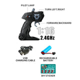 Stem 1:16 2.4Ghz Remote Control Urban Trucks -  1Pc (Color May Vary)