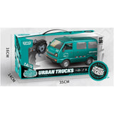 Stem 1:16 2.4G Lighting Urban Remote Control Mini Van 1Pc (Color May Vary)