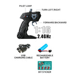 Stem 1:16 2.4G Remote Control Lighting Urban Micro Carriage Truck 1Pc (Color May Vary)