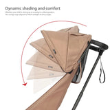 Qplay Airo Stroller - Brown