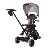 Qplay Elite Platinum 6-in-1 Tricycle - Grey