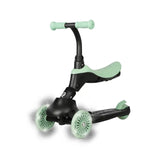 Qplay Sema Evo 5-in-1 Lightening Scooter - Jade Green