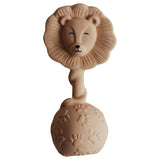 Natruba Animal Rattle Lion - Yellow