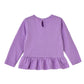 Jelliene Girls Long Sleeve Top Floral Embroidery - Purple