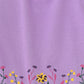 Jelliene Girls Long Sleeve Top Floral Embroidery - Purple