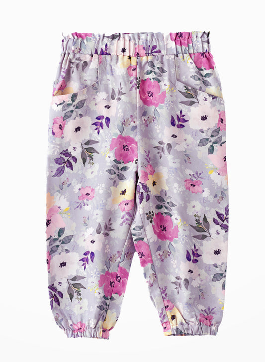 Jelliene Boho Vibes for Little Adventurers Girls Woven Harem Pants