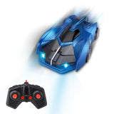 Addo Remote Control Wall Climber 2.4G Battery Operated Car with Lights - 1pc Color May Vary