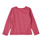 Jelliene Girls Striped Long Sleeve Top - Red