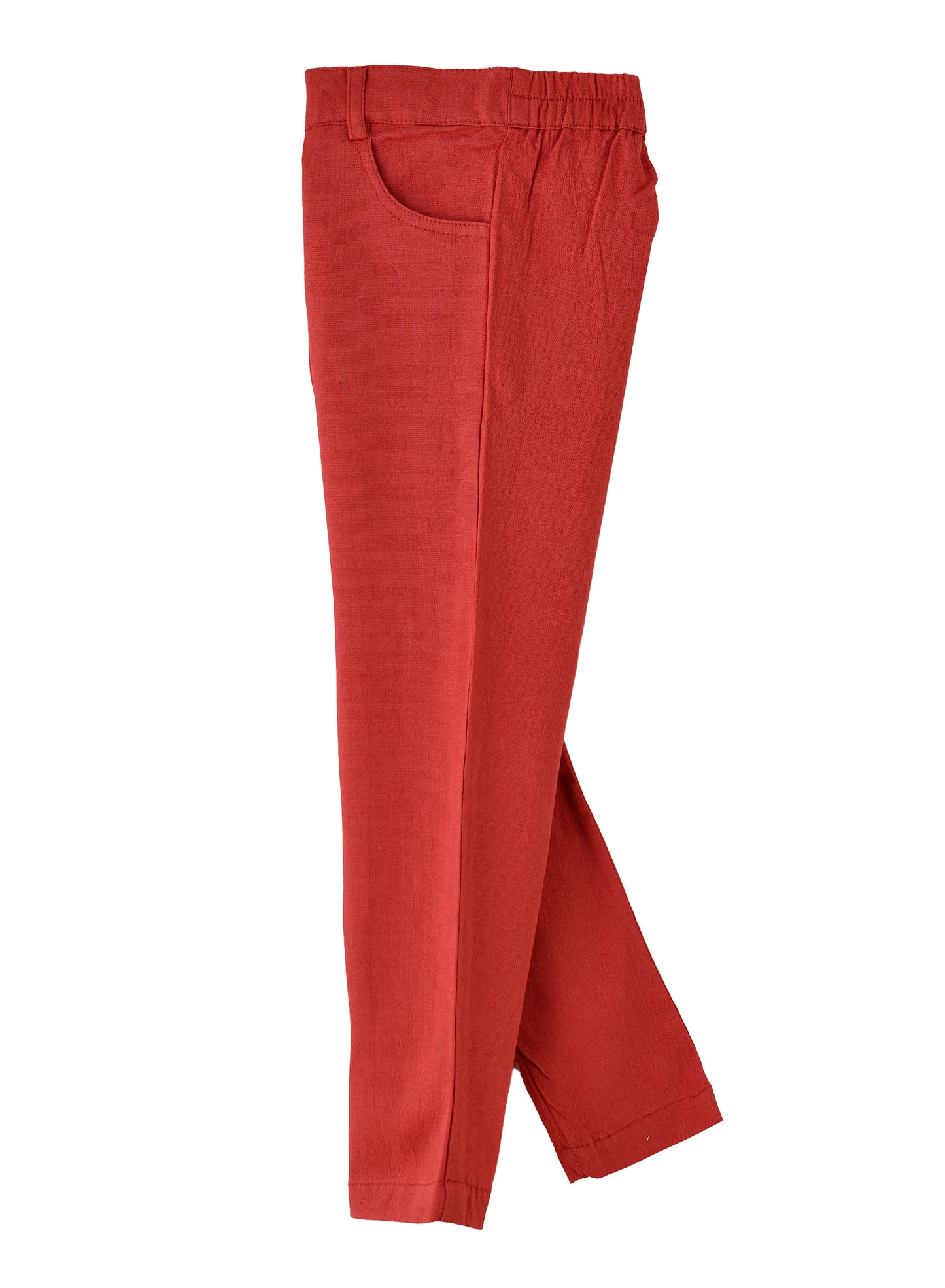 Jelliene Girls Stretch Pants - Red