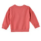 Jelliene Girls Sweatshirt Floral Embroidery - Coral