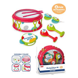 Junca Musical Drum Kit - Red