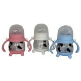 Stem Baby Feeding Bottle with Handle - 180ml (Color May Vary)