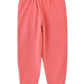 Jelliene Girls Jogger With Floral Motif - Coral