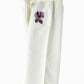 Jelliene Girls Floral Embellished Culottes - White