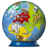 Ravensburger Children’s Globe 3D Puzzle Ball - 72pcs
