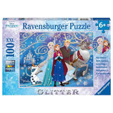 Ravensburger Frozen-Glittery Snow 100 pc