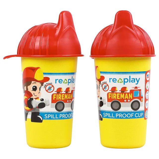 re-play-fireman-no-spill-sippy-cup-yellow-1