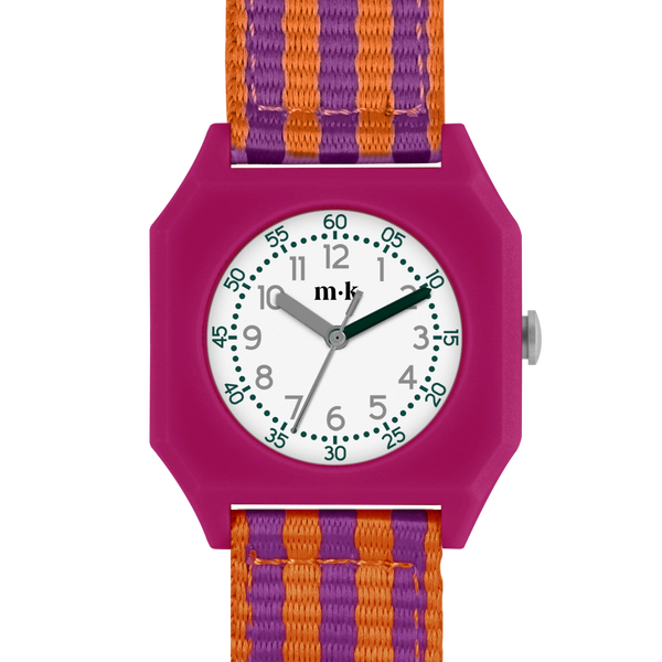 Mini Kyomo sustainable kids watch - Ruby Papaya