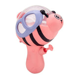Stem Fun And Funny Cartoon Shape Water Gun 1Pc - Orange/Pink (Color May Vary)