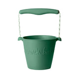 Scrunch Bucket  - Dark Moss Green