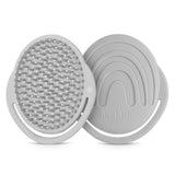 Haakaa Silicone Shampoo Brush - Slate Grey