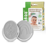 Haakaa Silicone Shampoo Brush - Slate Grey