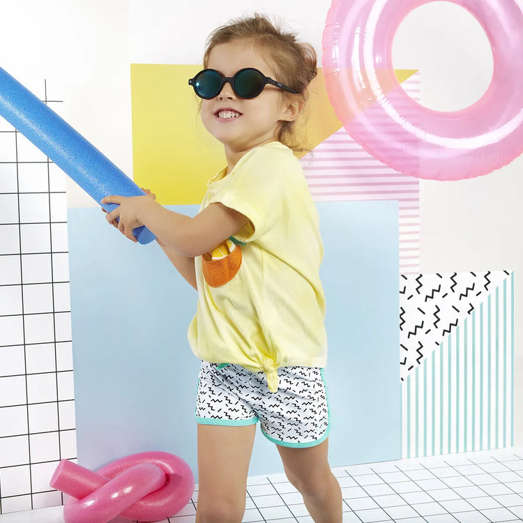 Ki ET LA Anti UV Screech Baby Shorts - Zigzag - Laadlee