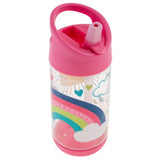 Stephen Joseph Rainbow Flip Top Bottle 295ml