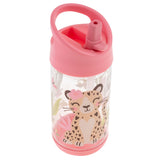 Stephen Joseph Leopard Flip Top Bottle 295ml
