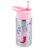 Stephen Joseph Mermaid Stainless Steel Water Bottle 532ml