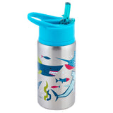 Stephen Joseph Shark Stainless Steel Water BottleÂ 532ml