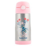 Stephen Joseph Bee Double Wall Insulated Stainless Steel Bottle 350ml