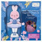 Stephen Joseph Magnetic Dress Up Doll - Bunny And Mouse
