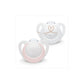 Nuk Star Silicone Soother 0M-2M - Pack of 2