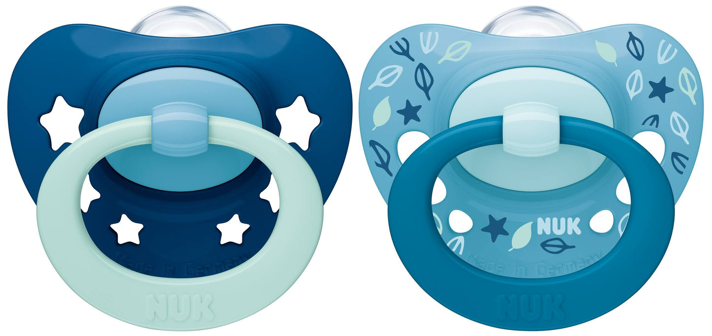 Nuk Signature Silicone Soother 6M-18M - Pack of 2