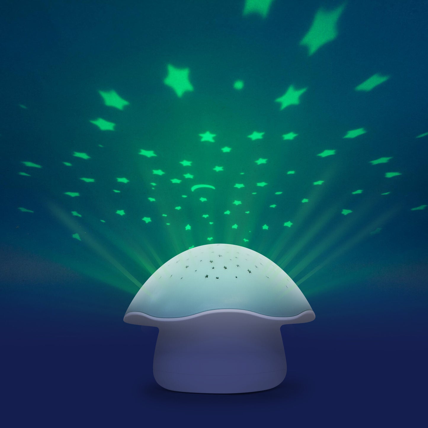 Pabobo Musical Stars Projector Mushroom - Blue