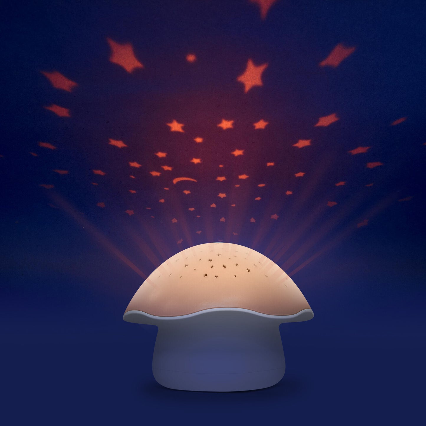 Pabobo Musical Stars Projector Mushroom - Pink