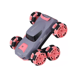 Stem 6-Wheel Rotary Stunt Car 1Pc (Color May Vary)