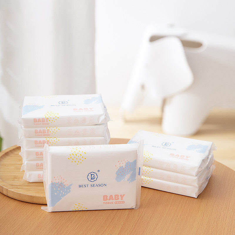 Pikkaboo Best Season Ultra Soft Baby Tissue Pack of 5 - 200pcs